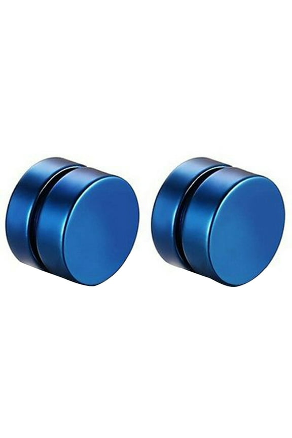 Earrings Cool Anti-rust Punk Style Non Piercing Magnetic Men Ear Studs for Bar Club