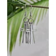 thumbnail image 1 of Earrings-Eden Merry-Split-Cross-Silver, 1 of 1