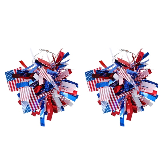 Earrings Flag Red White and Blue Earrings for Women 4th Of July Dangle Earrings for Women