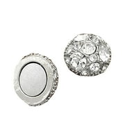 TIKINGAN Earrings For Women Earrings Magnetology Earrings Livelyease Earrings Magnetology Lymphvity Earrings Light up Earrings for Women Hoop Earrings for Women Set Titanium Stud Earrings Trendy Earrings for