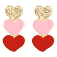 thumbnail image 1 of Earrings - Heart Trifecta, 1 of 5