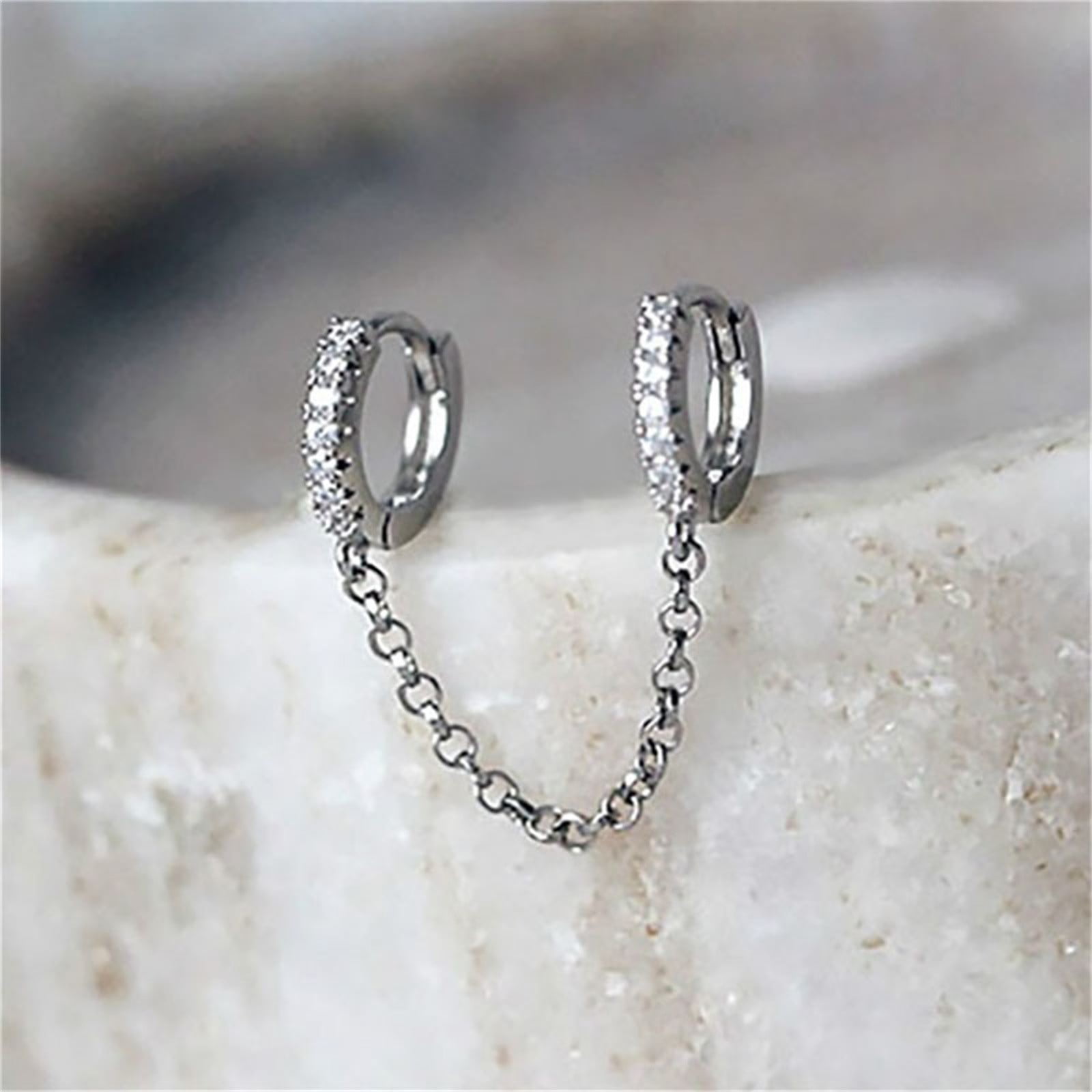 Earrings Large Drop Earrings for Women Dangle Women's Hoop Earrings