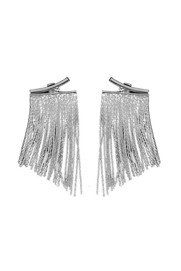 Earrings Long Tassels Ear Rings Bling Fringe Dangle Earrings Stylish Accessories