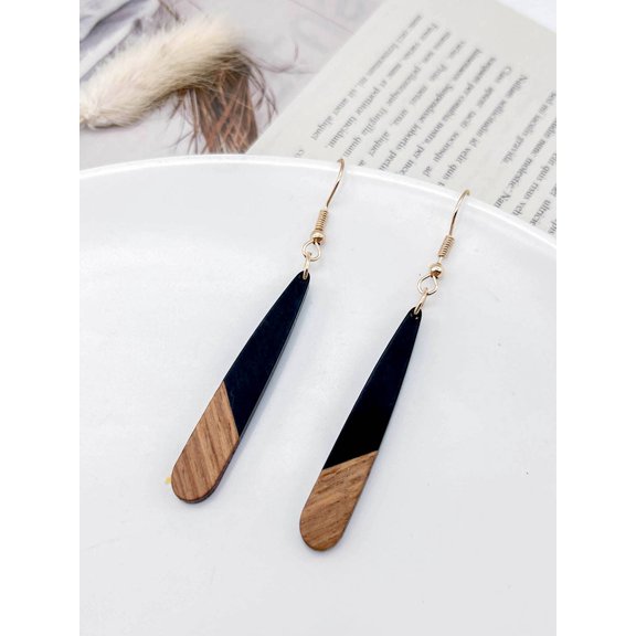 Earrings Multicolor With Goldtone Hook