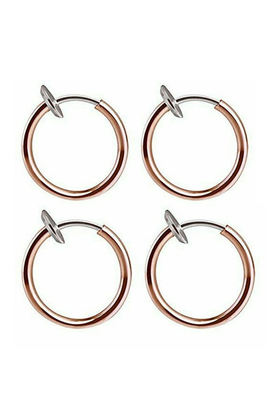 Earrings Retractable Earrings No Need Piercing Men Women Classic -hop Earrings