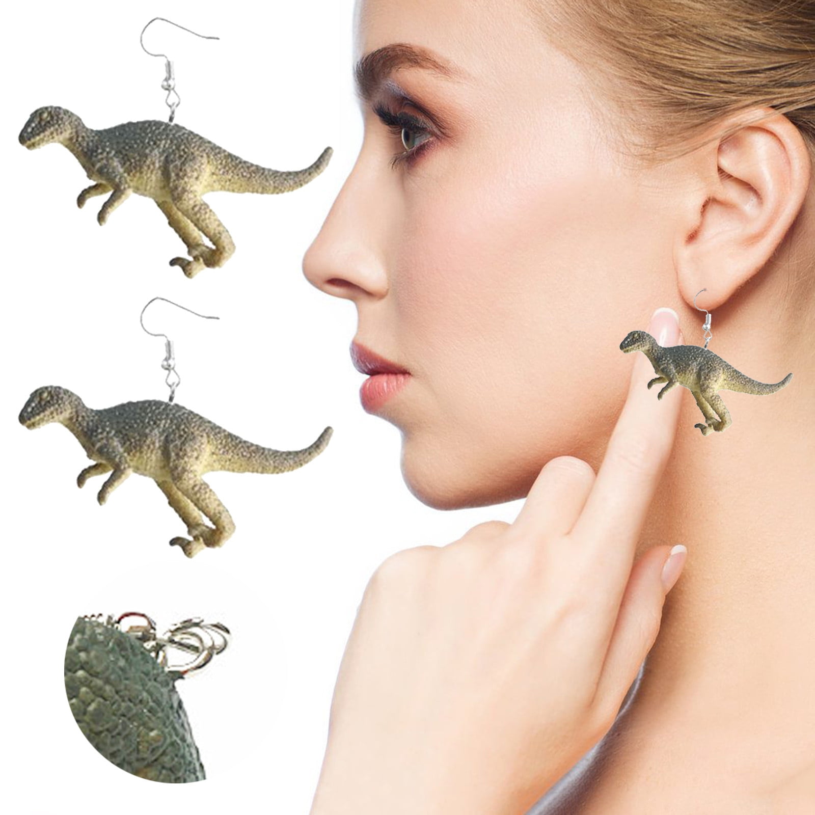 Earrings for Women Packs Funky Earrings Earrings Dinosaur Earrings
