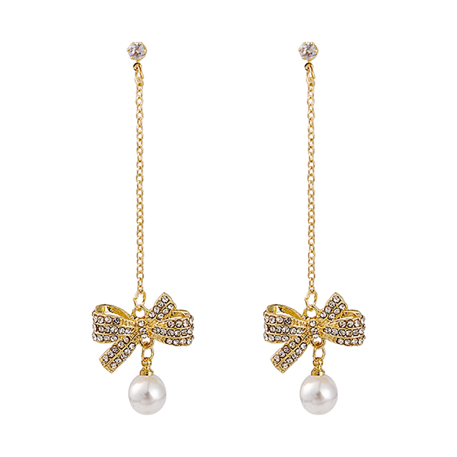 Lovely Sleek Fancy 21k Gold Earrings – Andaaz Jewelers