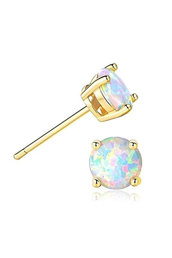Earrings for Women - Fashionable Shiny Gemstone Studs for Daily Wear with Elegant Face Framing