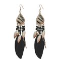 thumbnail image 1 of Earrings for Women Vintage Boho Feather Earrings Western Long Feather Earrings Earrings Bohemian Jewelry for Women, 1 of 6