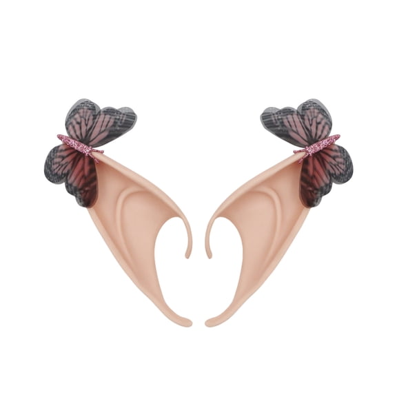 Ears Role Play Pixie Ears Soft Pointed Ear Tips Anime Party Dress Up Costume Makeup Masquerade Accessories Halloween Elven