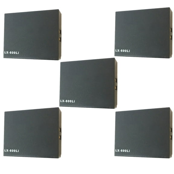 Eartec 5 Pack 3.7V Rechargeable Lithium Ion Battery for HUB UltraLITE Headset