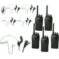 thumbnail image 1 of Eartec SC-1000 5-User Two-Way Radio System with 5x SST PTT Lapel Mic Headsets, 1 of 1