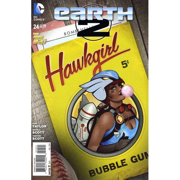 Earth 2 #24A VF ; DC Comic Book