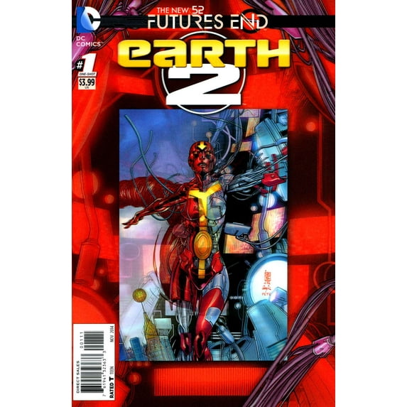 Earth 2: Futures End #1 VF ; DC Comic Book