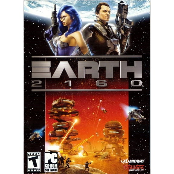 Earth 2160 PC CDRom - Will Humanity Survive Earth 2160?