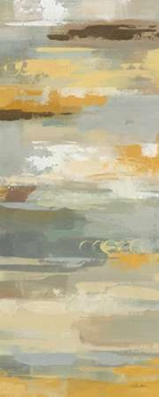 Earth Abstracts II Canvas Art - Vassileva Silvia (10 x 20)
