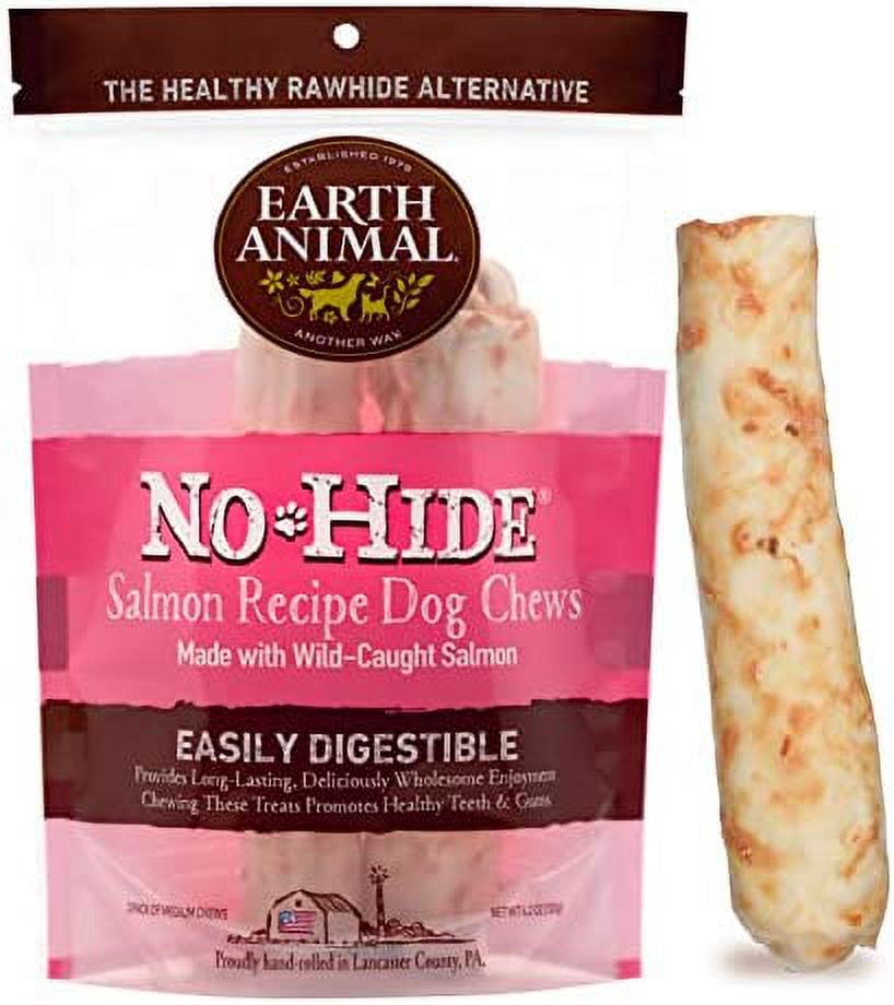 Earth Animal NoHide Medium Flavored Rolls Natural Rawhide Alternative