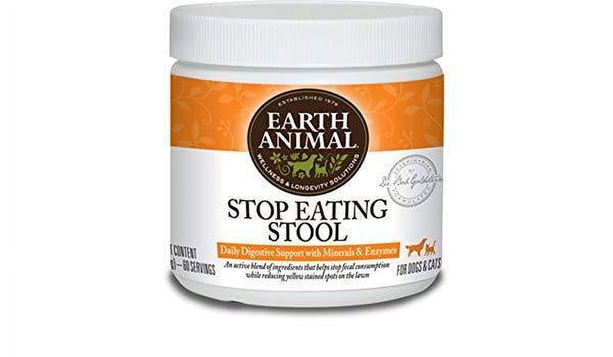 Earth Animal Stop Eating Stool Dog and Cat Supplement