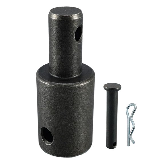 Earth Auger Adapter Fit for 2 Stroke Engine 3/4 Inch Male to 7/8 Inch Female General Purpose Drill Bit Adapter, with Guide Pin