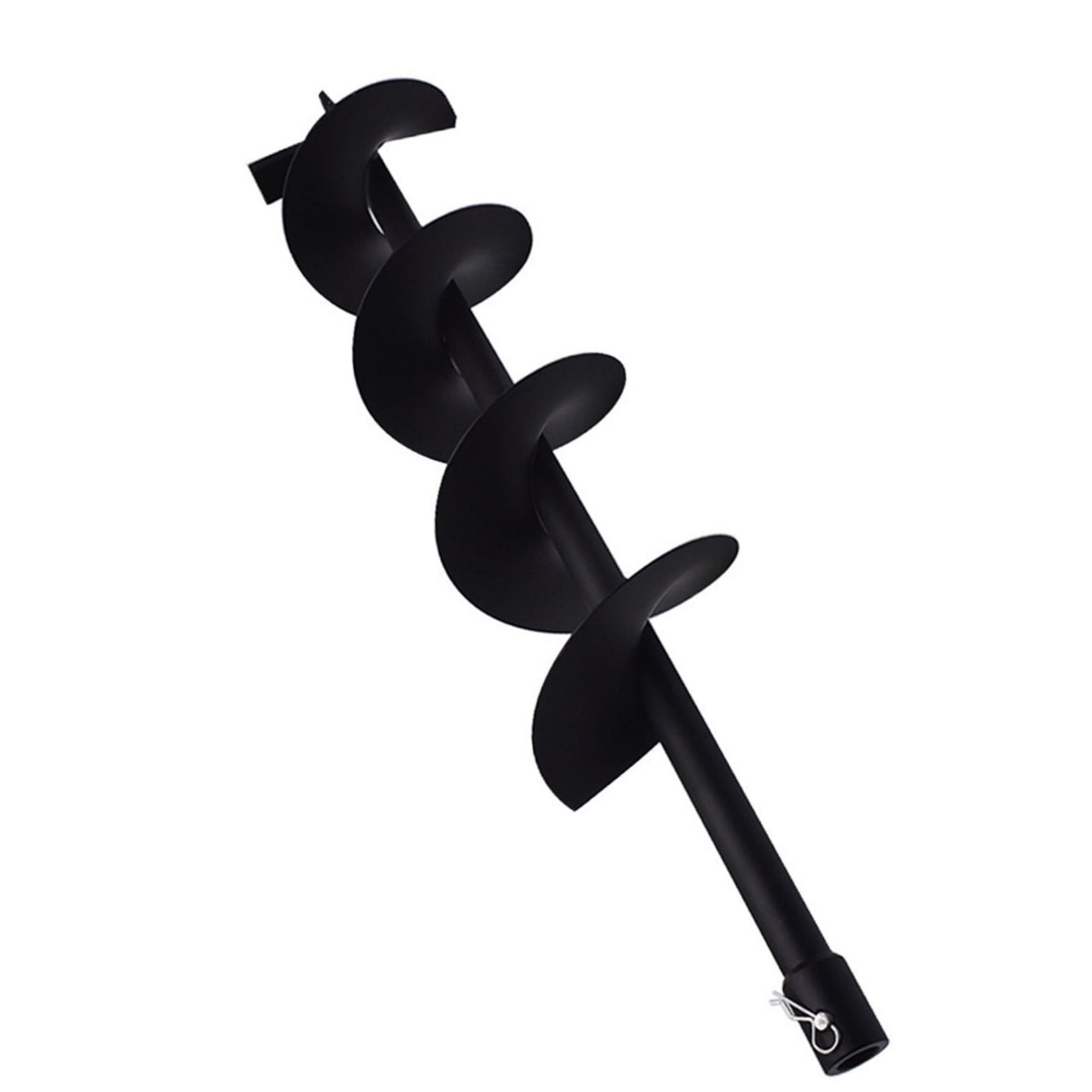 Earth Auger Drill Bits 6 inch for Gas Powered Post Fence Hole Digger 3/8 inch Hex Drive Drill