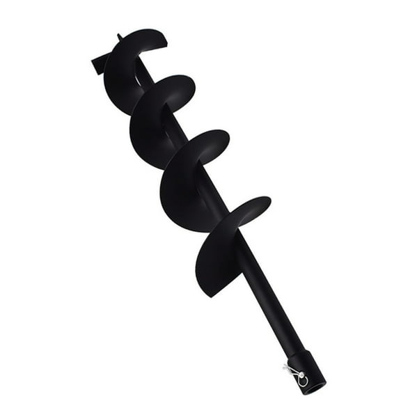 Earth Auger Drill Bits 6 inch for Gas Powered Post Fence Hole Digger 3/8 inch Hex Drive Drill