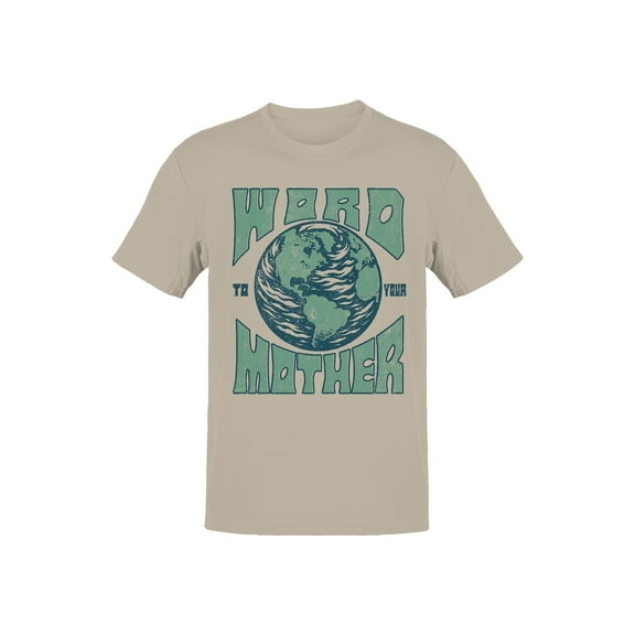 Earth Awareness Typography Design Women's T-shirt