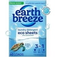 thumbnail image 1 of Earth Breeze Infant Laundry Detergent Sheets, 30 Count, 60 Loads, Fragrance-Free, 1 of 5