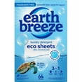 thumbnail image 1 of Earth Breeze Laundry Detergent Sheets, Fragrance-Free Eco Sheets, 32 Count, 64 Loads, 1 of 12