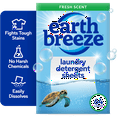 thumbnail image 1 of Earth Breeze Laundry Detergent Sheets, Fresh Scent Eco Sheets, 32 Count, 64 Loads (4 Pack), 1 of 5