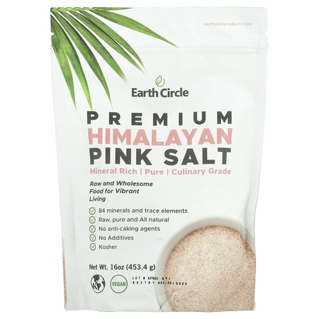 Earth Circle Organics Earth Circle Foods Himalayan Salt Crystals 1 lb