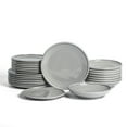 thumbnail image 1 of Earth & Clay Harmony 24-Piece Dinnerware Set Stoneware, Grey, 1 of 7