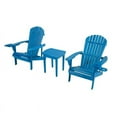 thumbnail image 1 of Earth Collection Adirondack Chair with phone and cup holder (2 Chairs and End table set) Sky Blue, 1 of 5