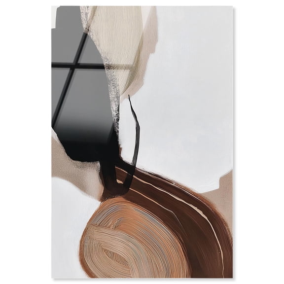 Earth Curve IV Acrylic Print Boho Wall Decor by Art Remedy, Ready to Hang, 10 x 15