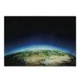 thumbnail image 1 of Earth Cutting Board, Russia from the Space Starry Night Sky Vivid Lands Science Cartography, Decorative Tempered Glass Cutting and Serving Board, Small Size, Blue Green Pale Brown, by Ambesonne, 1 of 1