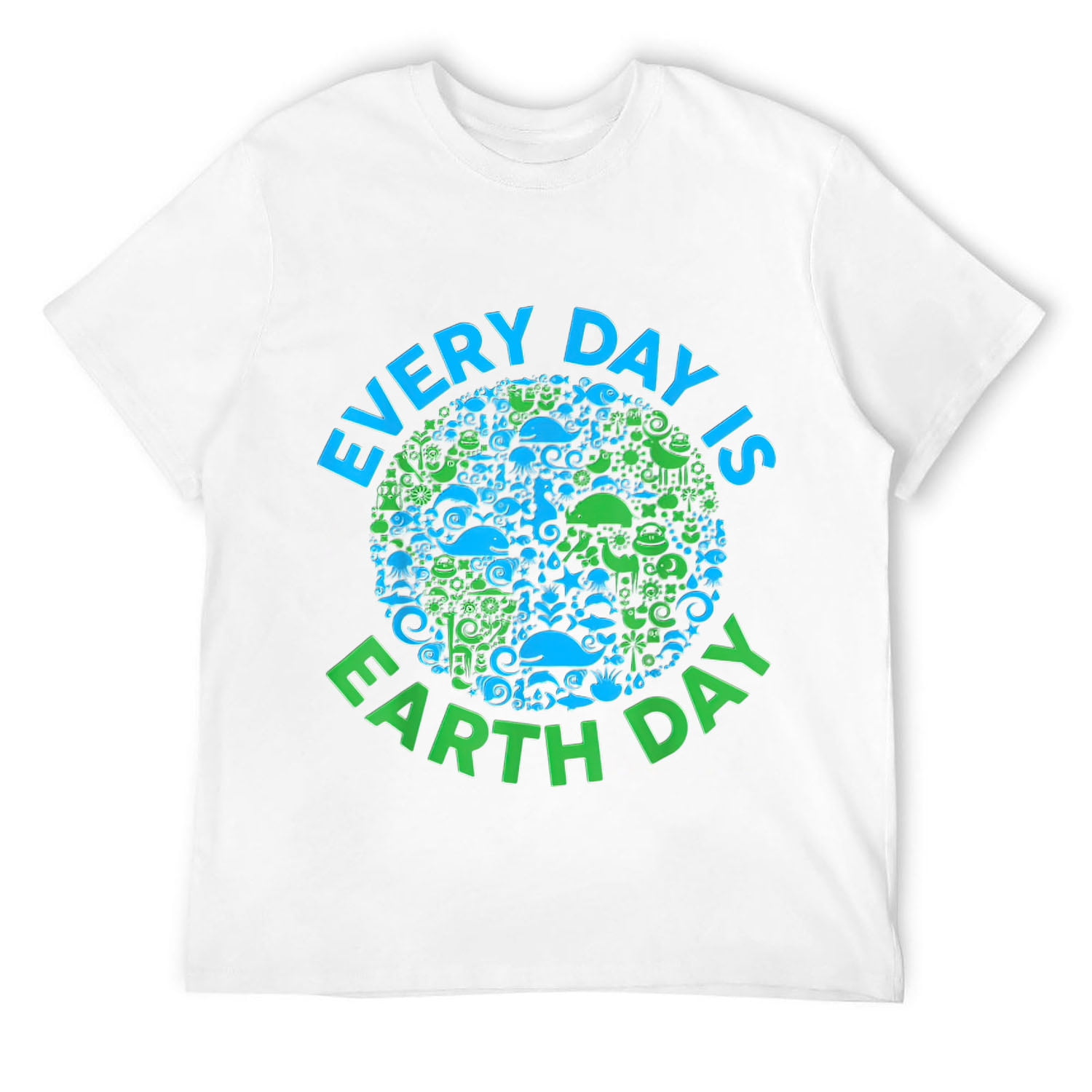 Earth Day 2024 Every Day Is Earth Day Girls Boys Kids Mens T-Shirt ...