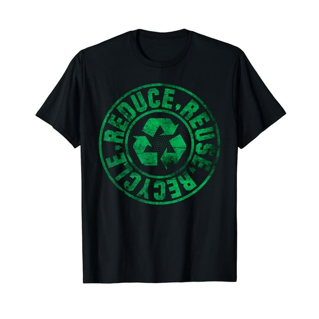 Earth Day 2024 Reduce Reuse Recycle T-Shirt - Walmart.com