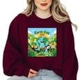 thumbnail image 1 of Earth Day 2025 Environmental Awareness Planet Save Cool Sweatshirt, for men & women, up to size 5XL, 1 of 3