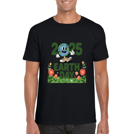 Earth Day 2025 Environmental Awareness Planet Save Fun T-Shirt, for men & women, up to size 5XL