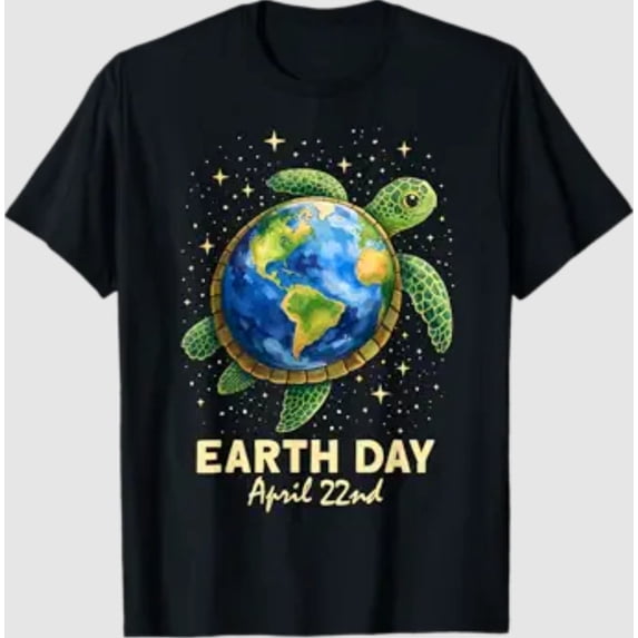 Save Rhe Baby Turtles Earth Day 2026 Sea Turtle Art Save The Earth Restore Earth T-Shirt ...