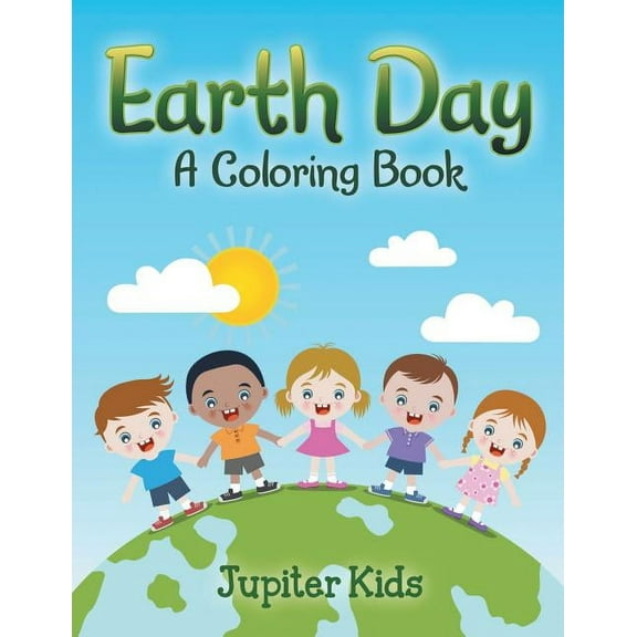 Earth Day (A Coloring Book) (Paperback)
