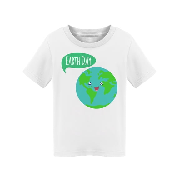 Earth Day Adorable Cartoon T-Shirt Toddler -Image by Shutterstock, 3 Toddler