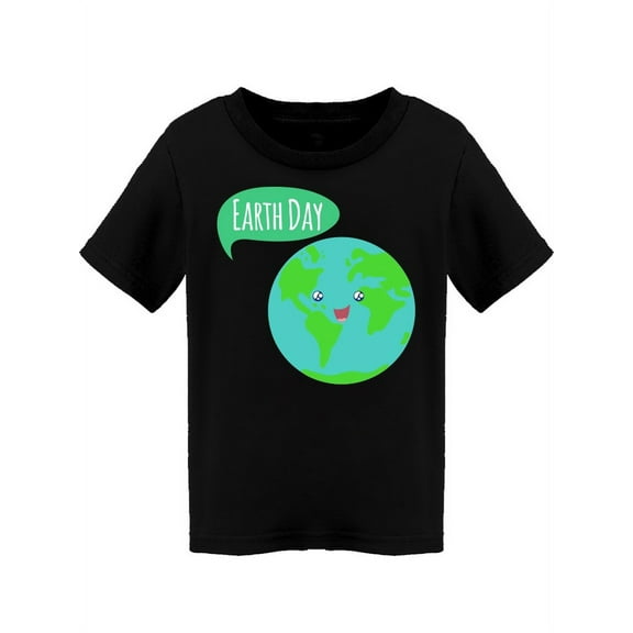 Earth Day Adorable Cartoon T-Shirt Toddler -Image by Shutterstock, 3 Toddler