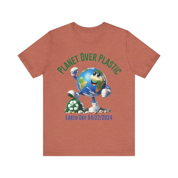 Earth Day, Bella & Canvas, Unisex Cotton Short Sleeve T-Shirt, S - 3XL