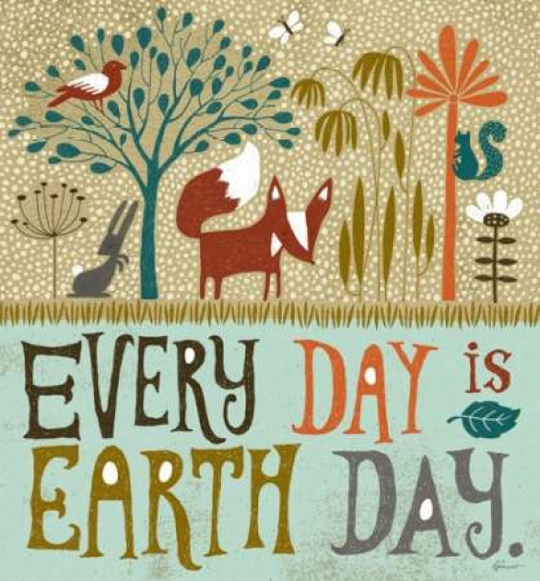Earth Day Canvas Art - Richard Faust (24 x 24)