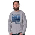 thumbnail image 1 of Earth Day Climate Change Go Green Plus Size Long Sleeve Graphic Tee Shirt Brisco Brands 2X, 1 of 5