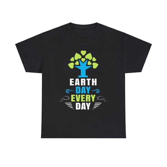 Earth Day Climate Everyday Awareness Planet Animal Earth Day Mens Shirt Plus Size Big and Tall