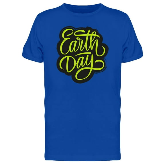 Earth Day Cool Grunge Doodle T-Shirt Men -Image by Shutterstock, Male 3X-Large