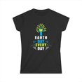 thumbnail image 1 of Earth Day Environmental Earth Day Everyday Awareness Planet Animal Womens T Shirt, 1 of 4