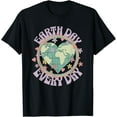 thumbnail image 2 of Make The Earth Cool Again - Watercolor Environmental Design T- Shirt 2 of 11