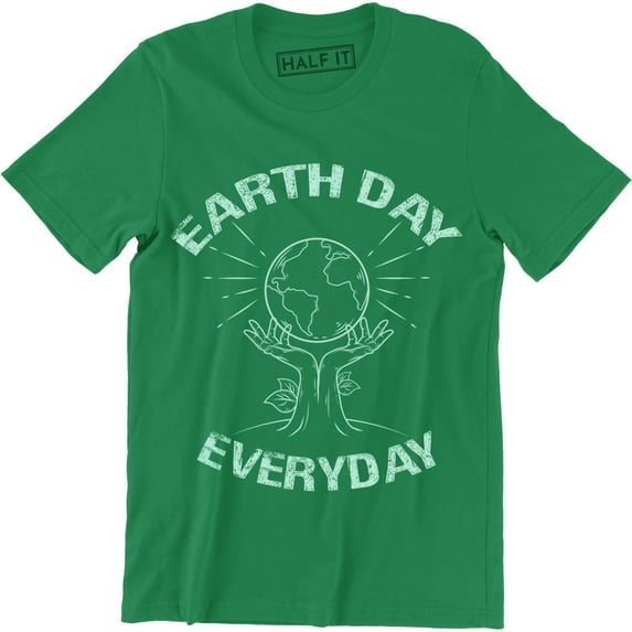 Earth Day Every Day - Eco Climate Environment Grow Plants Mens T-Shirt